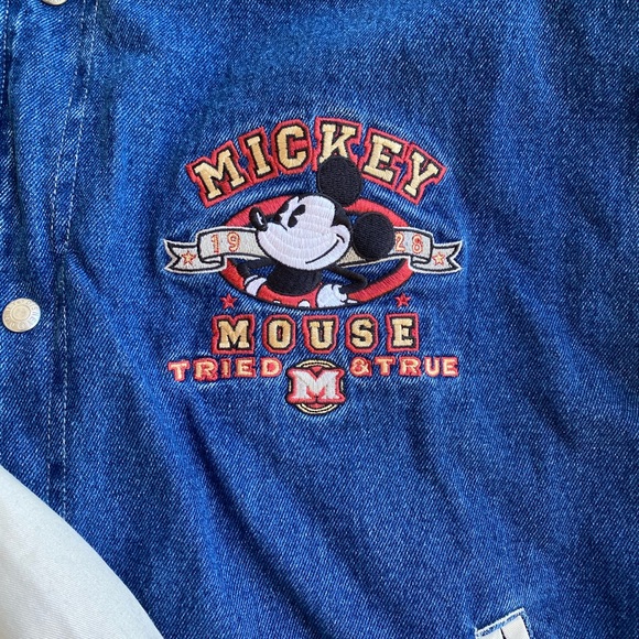 Unisex Vintage Disney Denim Jacket Size Large - Picture 3 of 13